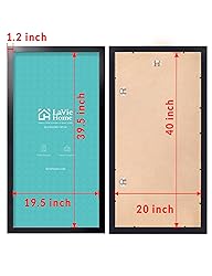 LaVie Home 20x40 Poster Frame Black, Display