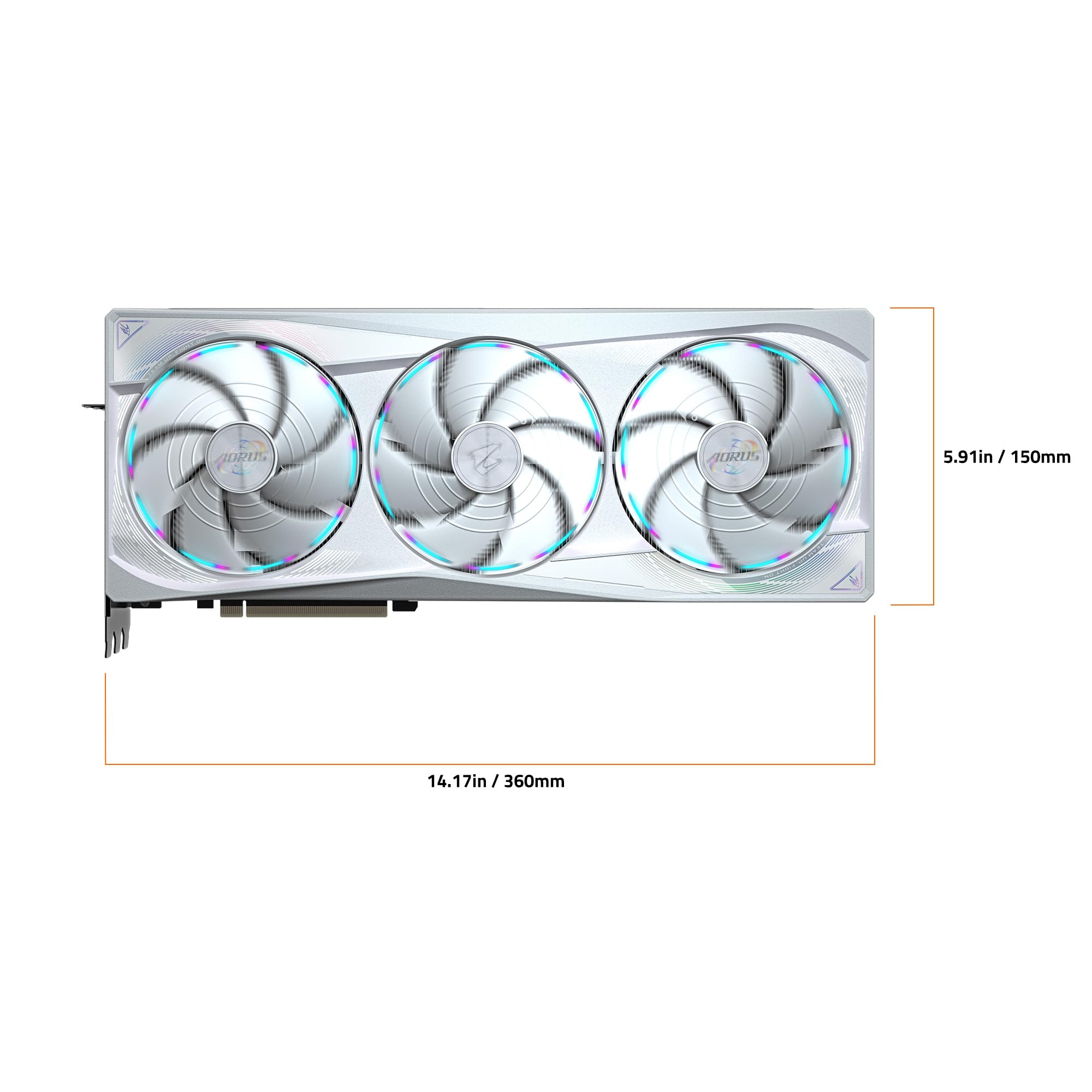 GIGABYTE AORUS GeForce RTX 5090 Master ICE 32G Graphics Card, WINDFORCE Cooling System, 32GB 512-bit GDDR7, GV-N5090AORUSM ICE-32GD Video Card