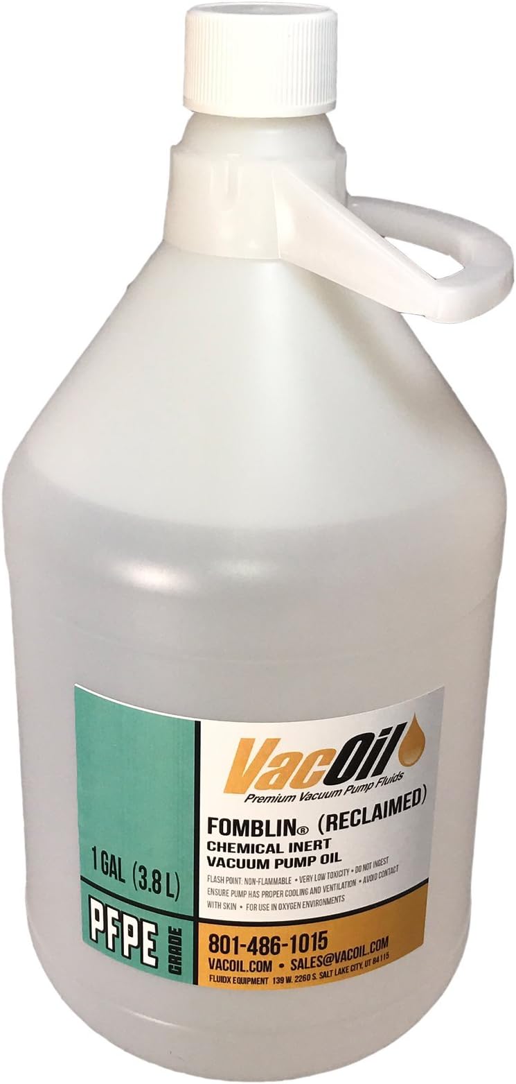 Reclaimed Fomblin Y14/6 1 Gallon (3.8L) Vacuum Pump Lubricant
