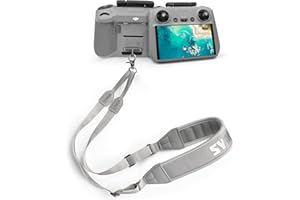 SYMIK RC 2 Lanyard, Neck Strap Aluminum Bracket Combo Compatible with DJI Neo/DJI Flip/Air 3S / DJI Mini 4 Pro with RC 2, Adjustable Neck Strap Comfortable EVA Padding RC2 Controller Accessories