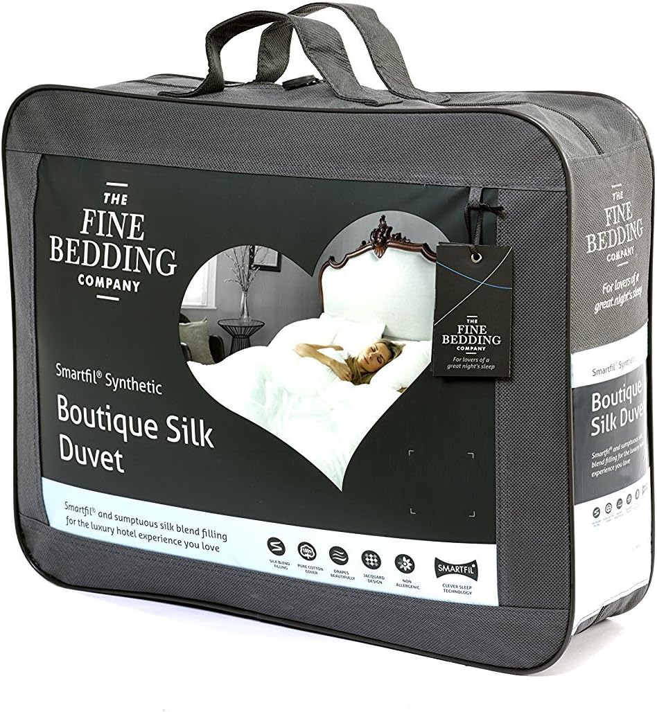 The Fine Bedding Company Luxury Boutique Silk Non-Allergenic Duvet - 13.5 Tog Superking