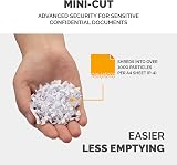 Fellowes LX41 Deskside Shredder 8 Sheet Mini-Cut 4x12mm 17 L Bin P-4 view 5