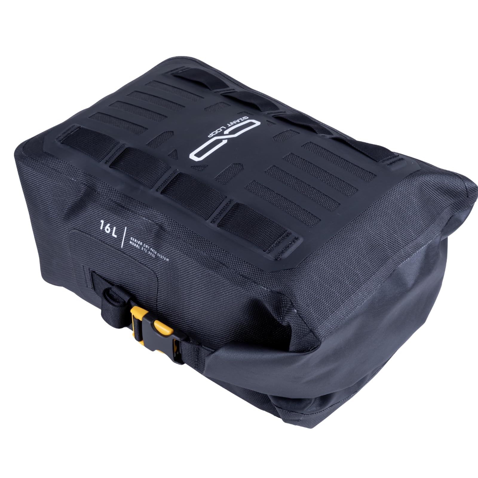 Photo 1 of Giant Loop Revelstoke Dry Bag, Waterproof Roll-Top Motorcycle Bag, 16-Liter Capacity, Fits Any Motorcycle, UTVs, ATVs, Snowmobiles & More (Black 2025)