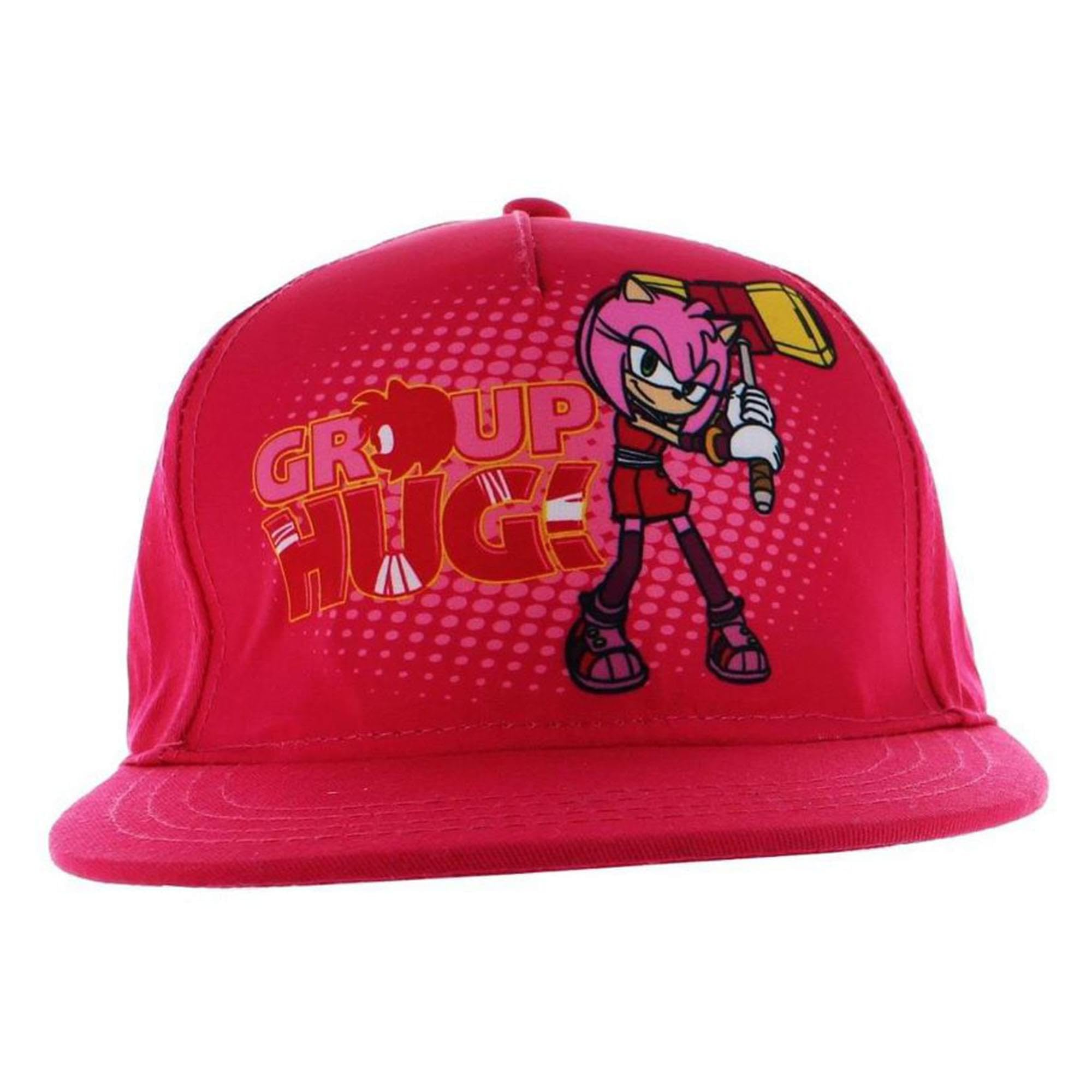 Sonic The Hedgehog "Group Hug Snapback Hat, Pink