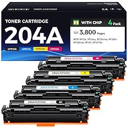204A Toner Cartridge Set 4-Pack High Yield