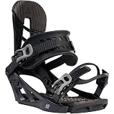 K2 Sonic Men's Snowboard Bindings | Flex 8/10, Nylon Highback, Nylon Baseplate, Forward Lean Adjustment, 2-Degree Canted Footbed, Advanced