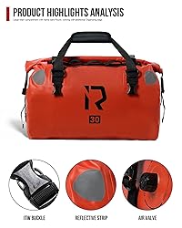 IRON JIA'S Motorcycle Dry Bag - Waterproof Duffle