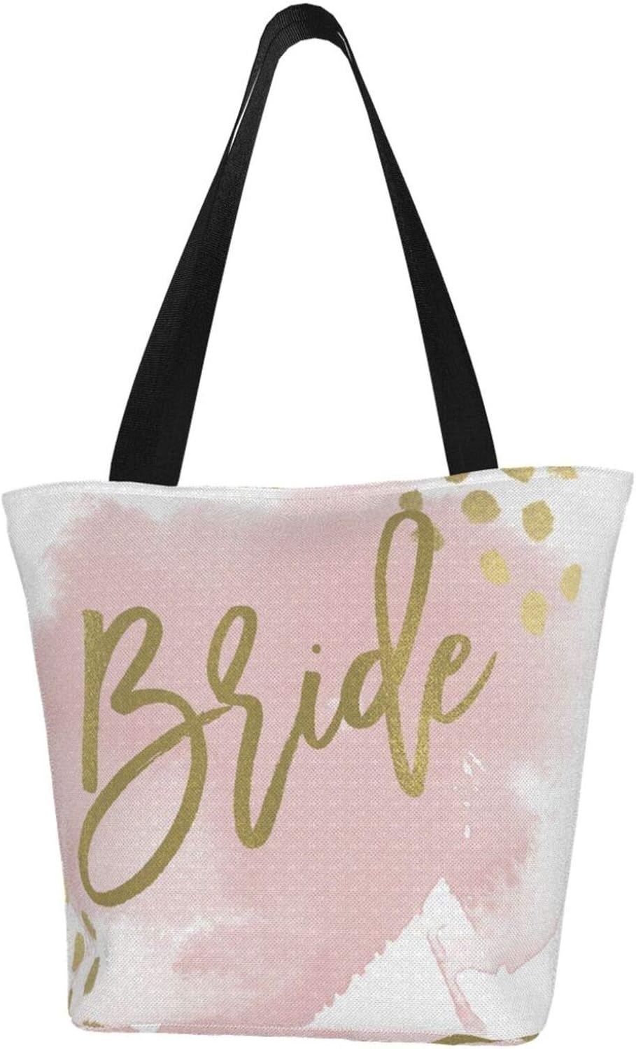 Trendy And Glam Blush Pink And Gold Bride