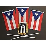 Puerto Rico Flag For Cars Decals Stickers Accessories Window Hanging Rearview Mirror Style Design Value Pack Pr Boricua Puerto Rican Black And White Rico Flags For Cars Homes Pr Buy Online In