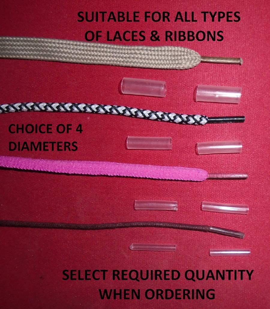 clear plastic aglets