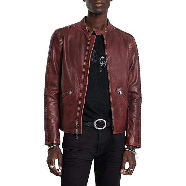 John Varvatos Men's Reed Jacket, Shadow Grey at Amazon Men's
