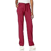 Cherokee Luxe Women Scrubs Pant Low Rise Straight Leg Drawstring 1066