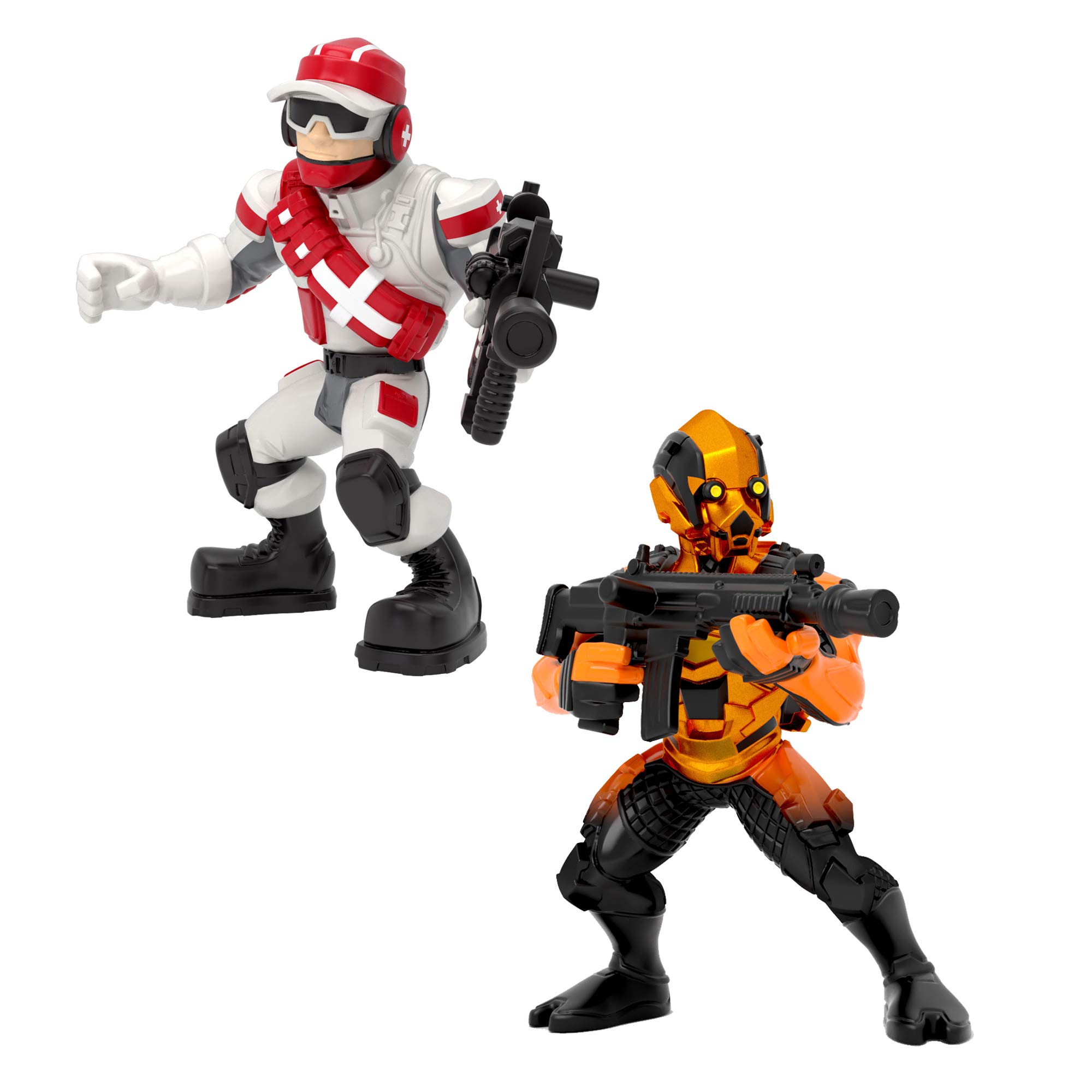 Fortnite Duo Pack- 2 Battle Royale Collection Figures- Triage Trooper and Vertex