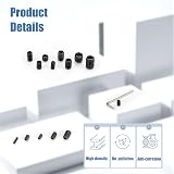 KOXXIAMOQ 786 Pcs Grub Screws Assorted M2.5-M8 Carbon Steel Cup Point Set view 4