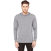 Bella Canvas 3512 Unisex Jersey Hoodie - Grey Triblend - S