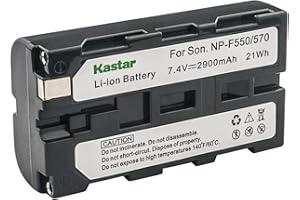 Kastar Battery for Sony Digital Camcorder Handycam CCD-TRV58 CCD-TRV615 CCD-TRV62 CCD-TRV66 CCD-TRV67 CCD-TRV68 and Sony NP-F330 NP-F550 NP-F570