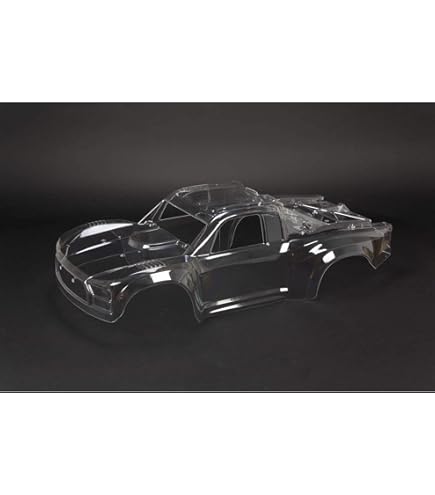 Arrma Infraction 6S BLX Pre-Painted Body (Silver/Red) [ARA410006