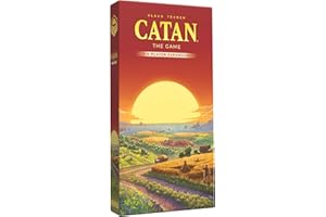 CATAN 5-6 Player Board Game Expansion (6th Edition) Add More Players to Your Adventure, Ages 10+, 3-6 Players, 60-90 Minute Playtime