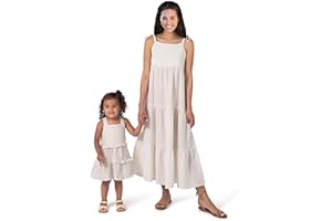Modern Moments by Gerber Baby Girls' Mommy and Me Gauze Dress