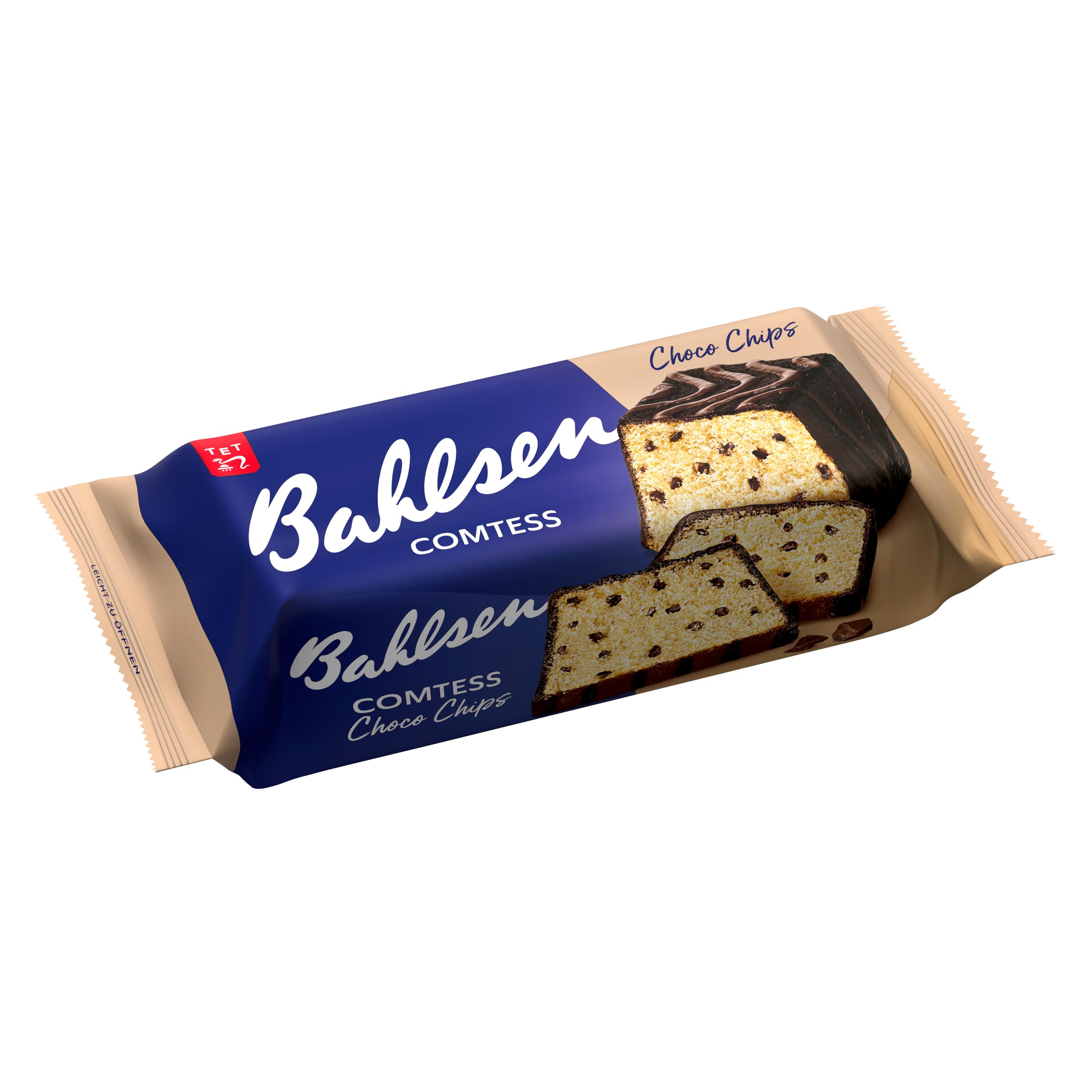 Bahlsen Comtess Choco-Chips - 8er Pack - saftiger Rührkuchen mit Schokoladenstückchen, einzeln verpackt (8 x 350 g) 2