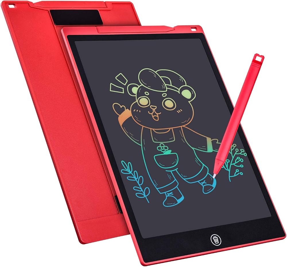 SERUW 12 Inch LCD Writing Tablet Doodle Board Kids Erasable Eco Friendly Gift