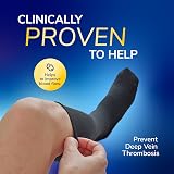 Dr. Scholl's Comfortable Flight Socks Compression Stocking Black Size 3-6 1 Pair view 3