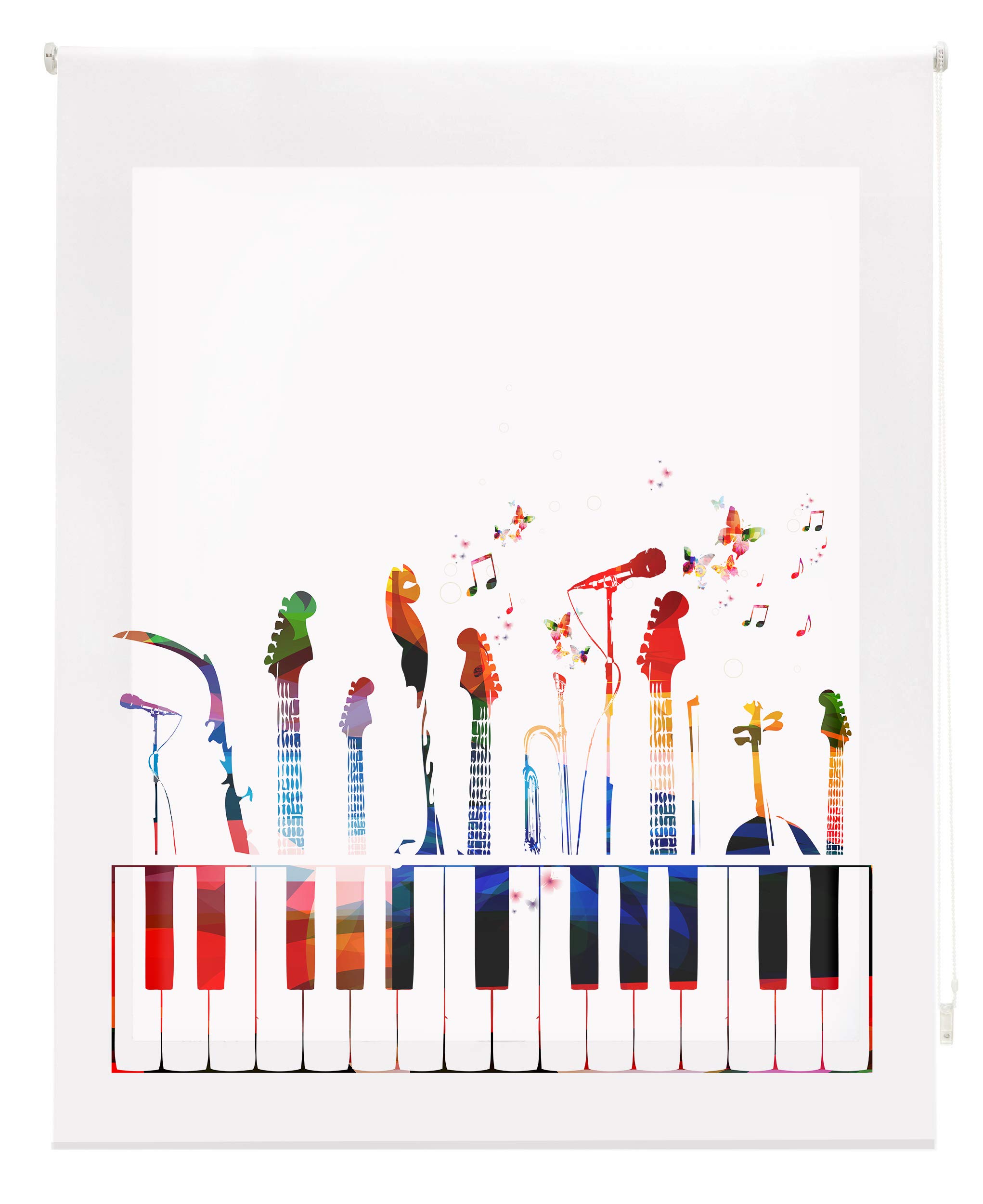 Blindecor Translucent Roller Blind 140X180 multicoloured