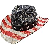 Mens Straw Cowboy Hat Unisex Western Beach Sun Hat for Men Women Wide Brim Fedora Hat Cowgirl Hats Summer Panama Hat