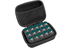 AJFHKJ Insulin Fridge Holder Storage Case Insulin Vial Protector Holder Insulin Cooler Travel Case Organizer Fits Standard 10ml U-100 Vials,15-Slot with Zipper