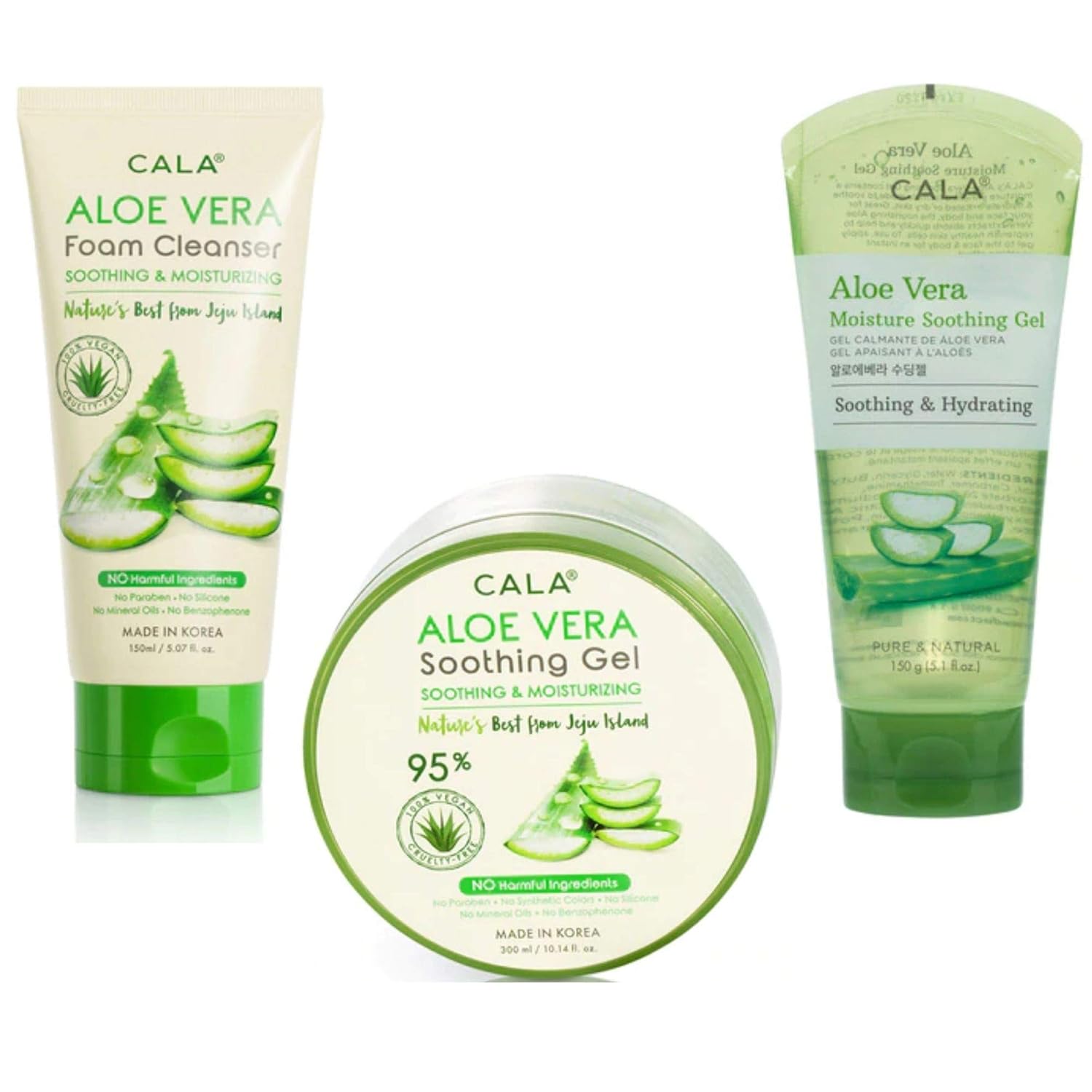 cala aloe vera deep cleansing foam
