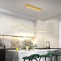Modern Chandelier with 1%-100% Dimmable, Suitable