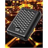 Wulcea DC Output 7.4V 14000mAh USB Output 5V2A Battery Pack Long Lasting Big Capacity for Heated Apparel Women Men Vest Lady Jacket Coat Pant Camping Chair Power Bank Replacement USB Portable Charger