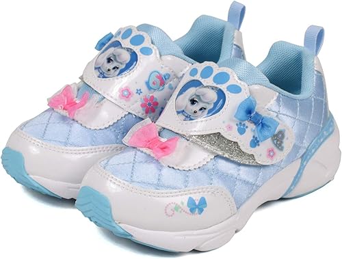 Amazon セレブル ディズニー Disney ディズニー ウィスカーヘイブン スニーカー キッズ 女の子 子供靴 軽量 抗菌 防臭 サックス 16cm 運動靴 スニーカー