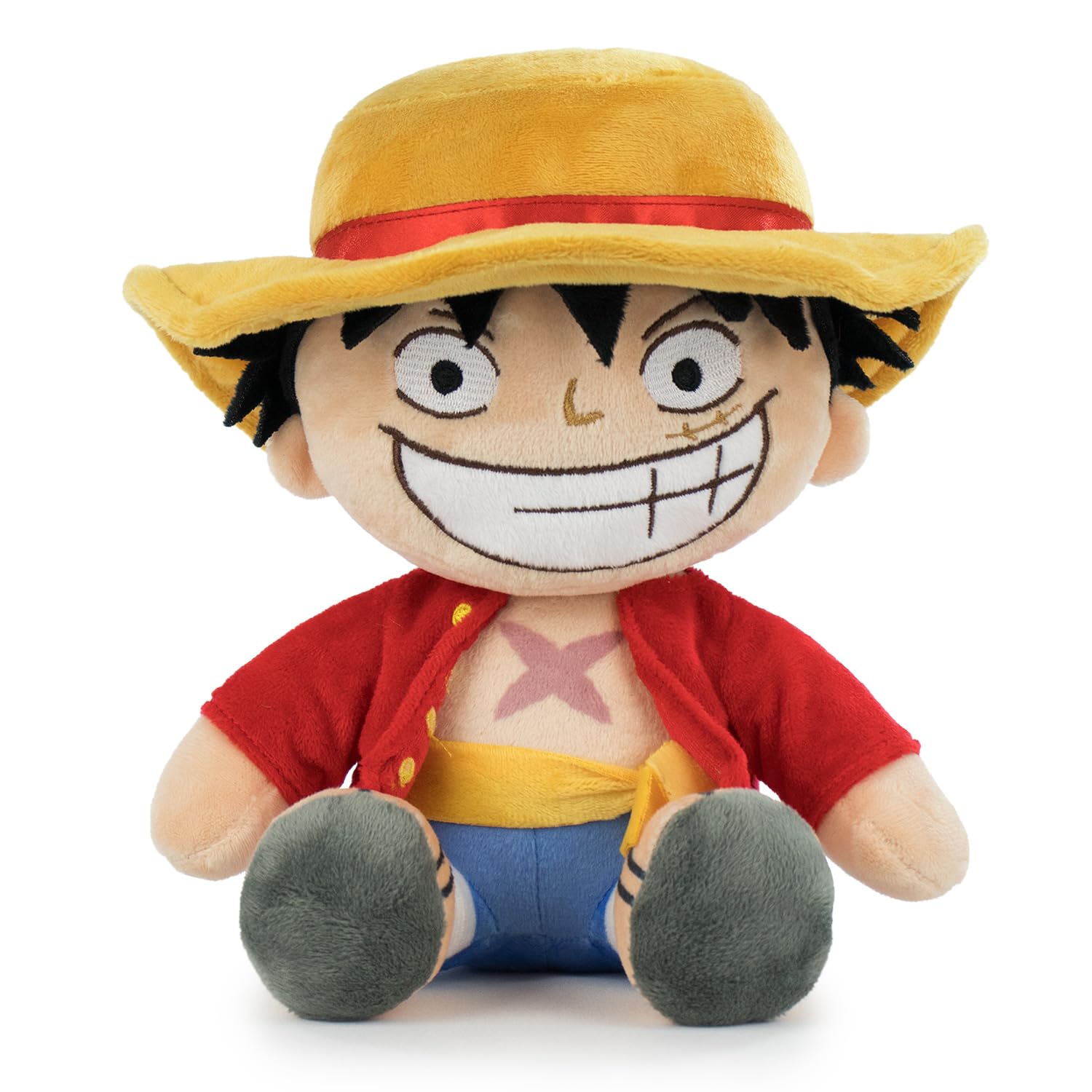 BARRADO - Plush One Piece Impulse - Luffy, Sanji, Zoro, Chopper - 22cm, 8'66" - 16002551 (Luffy) โ image 1
