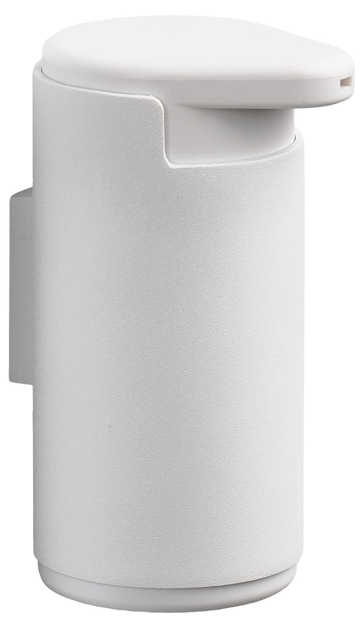 Zone Denmark Rim Wall Mounted Soap Dispenser Diameter 8.5 cm Height 14.4 cm White