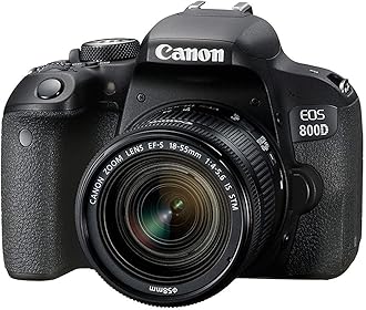 Canon EOS 800D 24.2MP Digital SLR Camera + EF-S 18-55 mm is STM Lens