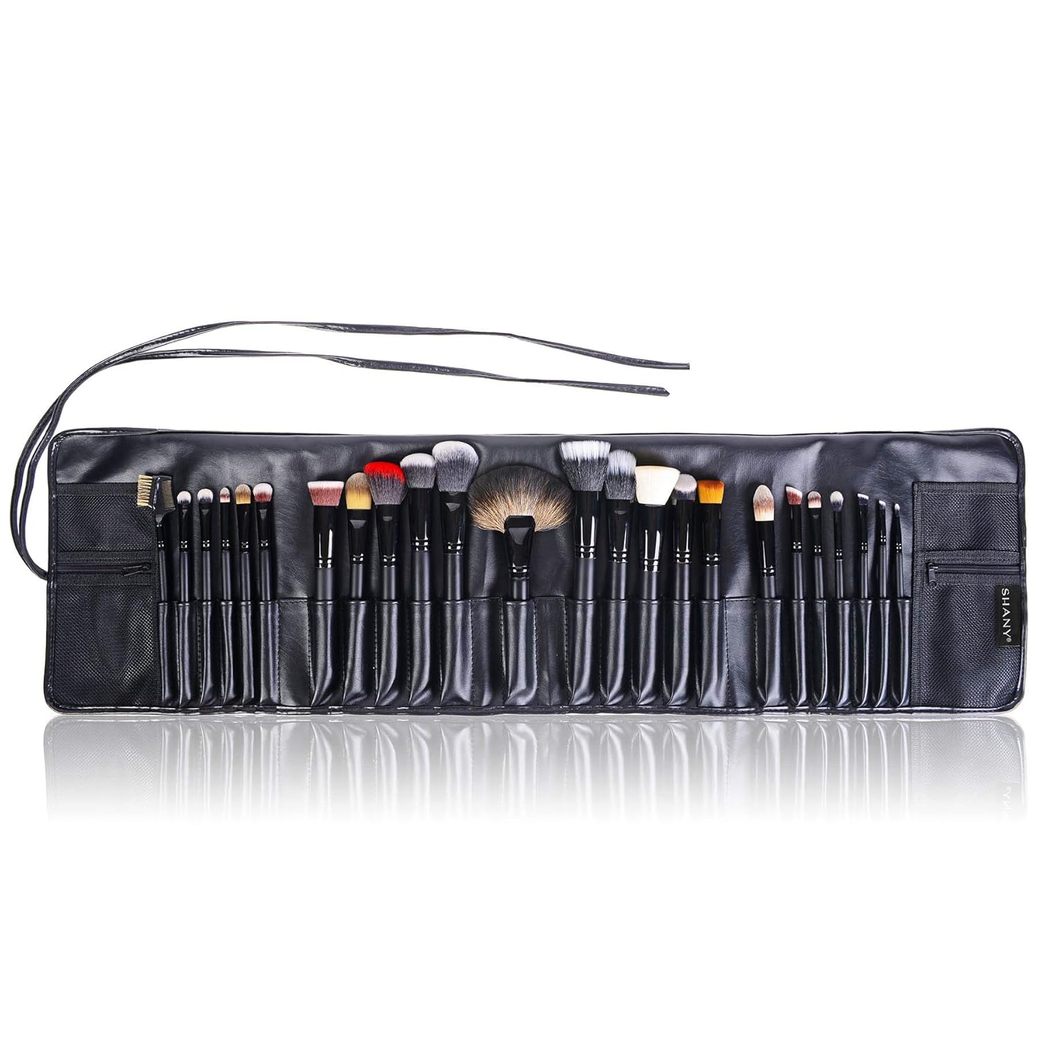 SHANY The Masterpiece Pro Signature Brush Set - 24pcs Handmade Natural/Synthetic Bristle with Wooden handle: SHANY: Beauty