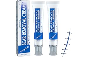 Silicone Scar Gel, Scar Removal Repair Cream,Stretch Marks Removal Cream,Daily Use Fast-Absorbing to Improve Scar Appearance,