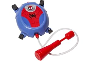 LITTLE KIDS Spiderman Water Backpack Water Toy, Outdoor Water Blaster for Kids