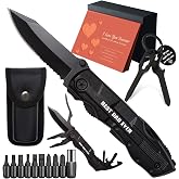 Gifts for Dad from Daughter, Fathers Day Birthday Gifts for Dad, Pocket Knife for Stocking Stuffers, Multitool Gadget for Christmas Dad Gifts, Stocking Stuffers for Dad