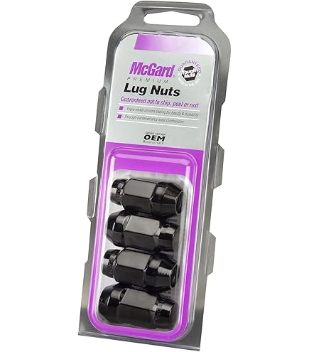 Amazon.com: McGard 65315BK SplineDrive Black Cone Seat Lug