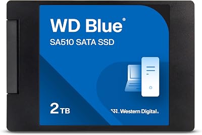 Western Digital Blue SA510 2TB 2.5" SATA SSD Read 560 MB/s