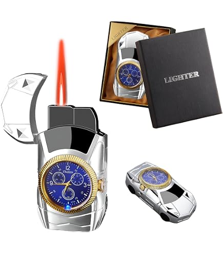 Amazon.com: Car Shape Torch Lighter With Clock Dial