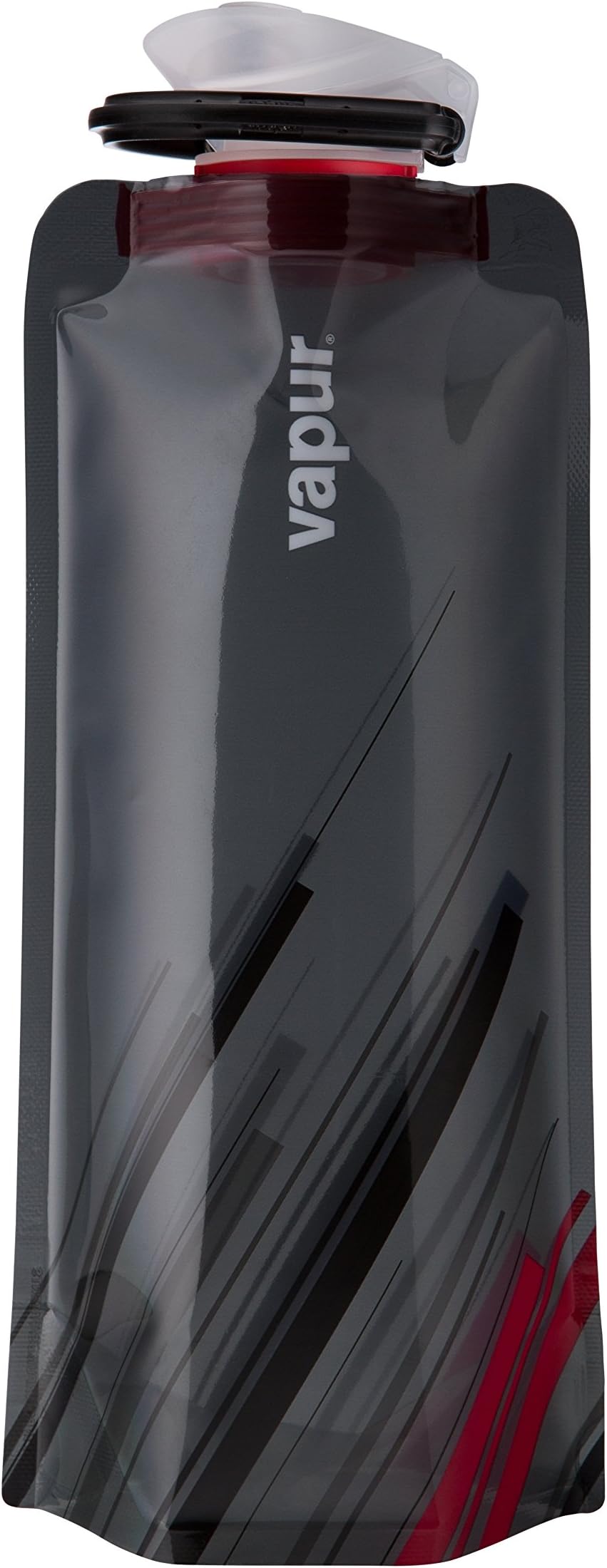 Vapur Element BPA Free Durable Foldable Flexible Water Bottle with Carabiner