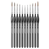 Detailing Paint Brush, 11 Pcs Miniature Paint