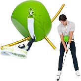 TabiLife The Connector Golf Training Aid, Golf Training Ball Between Arms | with Lanyard, Golf Swing Trainer Ball for Visual Feedback, Arm Connection and Swing Correction