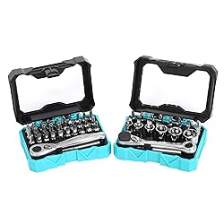 DURATECH 56-pieces 1/4" Mini Ratchet Wrench and
