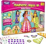Imagimake DIY Magnetic Dress-Up Indian Princess 30-Piece Set
