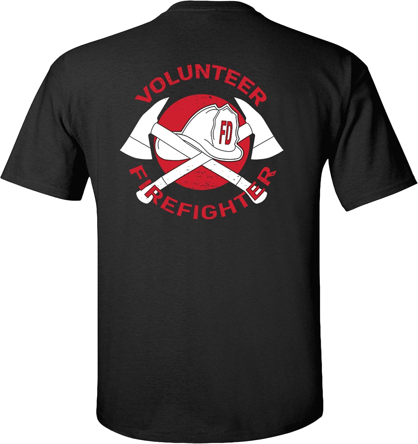Volunteer Firefighter TShirt Firefighters Firemen Fire