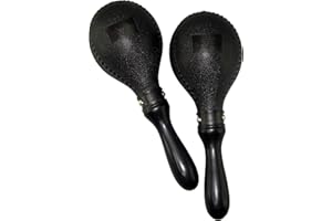 Tycoon Percussion TMP-DB Double Black Plastic Maracas